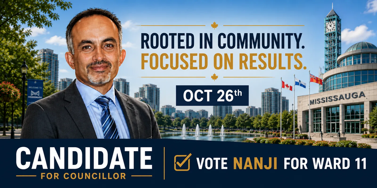 Amin Nanji — Rooted in Community. Focused on Results. Vote Nanji for Ward 11